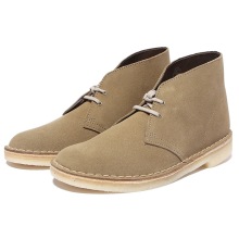 Clarks 其乐 男士Originals DESERT BOOT系列卡其绿牛皮高帮休闲鞋 26106818 Truffle Suede US8.5 M/CN42